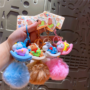 Cute Zodiac Horse Keychain Charm