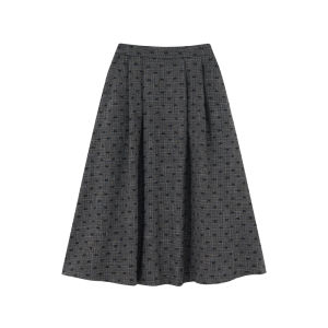 XXNING | Chân Váy Dài Phong Cách Pháp Elegance Giúp Gọn Gàng