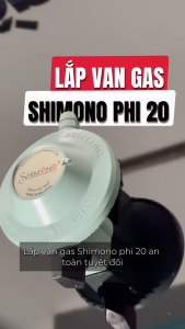 Van Chụp Phi 20 Điều Áp Gas Áp Suất Thấp Có Đồng Hồ Đo SHIMONO SM186GSV Chống Rò Rỉ Tự Động Ngắt Gas Malaysia