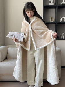 Warm Multifunctional Blanket With Hood