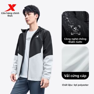 XTEP | Áo Parka Đào Tạo Chống Thấm Nước và Gió
