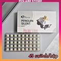[Hộp 45sw] Akko Cream Yellow Blue V3 Pro Linear switch Polabe Store Akko Piano Pro Akko Silver lavender Purple Fairy Penguin Silent tactile bàn phím cơ. 