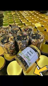 Muối ngâm chân thảo dược thiên nhiên hũ 500g