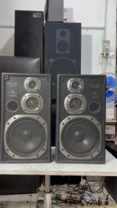 Bán cặp loa nghe nhạc Victor SP - E1100S đẹp keng hát còn tốt bass 23cm (2025) Bãi nhật về