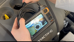 Industrial Endoscope Camera 4.3 inch HD 1080P Car Inspection Borescope IP67 Waterproof Sewer Camera With LED