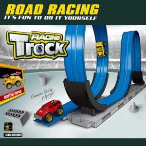 เด็ก Anti-gravity Magnetic Track รถ Roller Coaster เลื่อนรถเด็ก Racing Wall Climbing ของเล่นเพื่อการศึกษา Playset สนุก