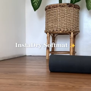 Kyubey InstaDry Home/Bath Diatomite Soft Mat (TILE SERIES) - Feet: Instant Dry (Strong Water Absorption Non-Slip Anti-Bacterial Lightweight) Japan Technology