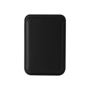 LS | Magnetic Leather Wallet Case For Magsafe iPhone 18 17 16 Pro Max MacSafe Card Holder Phone Bag For Samsung S26 Ultra Accessories