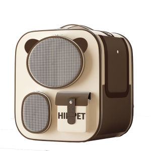 hipidog | Large Capacity Pet Travel Bag Cat Backpack Double Shoulder Bag Dog Pull Rod Luggage Portable Multi Cat Tool Hipidog