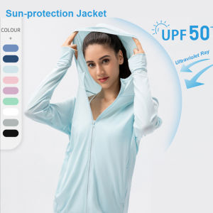 Women's UPF 50+ Sun Protection Hoodie & Lightweight Long Sleeve Sun Shirt