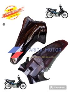 Spakbor depan belakang Honda karisma hitam/spakbor AB hitam karisma