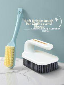 Multi-functional Shoe Cleaning Soft Bristle Brush