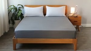 ผ้าปูที่นอนผ้าฝ้ายบริสุทธิ์   ผ้าปูที่นอนสีเรียบ  ปลอกที่นอน  ผ้าปูที่นอนกันฝุ่น  กันไรฝุ่น  นอนเปลือยได้   ขนาด 4/5/6 ฟุต