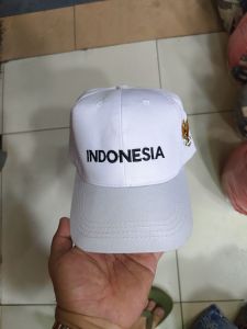Topi 17 agustusan bordir indonesia /baseball bordir indonesia