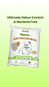 Platinum Choice AM Series Natureal Antimicrobial Tofu Cat Litter 10L - Plant Based Bentoite Cat Litter Odor Control Fast Clumping 100% Biodegradable TUV SUD Certified.