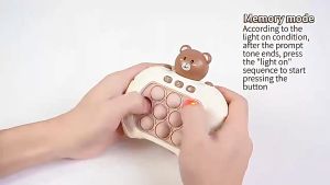 Pop It Elektronik Elektronic Quick Push Fidget Toys Challenge Game Mainan Anak level 200+ terbaru