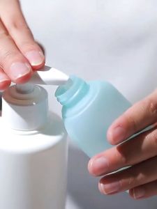 3PCS 100ml Flip Cap Lotion Hose Bottles Frosted Cosmetic Soft Rube Bottle Refillable Facial Cleanser Squeeze Container Travel Portable Reusable Shampoo Dispensering Bottle