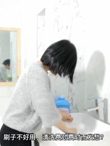 [HCM] Bàn Chải Giặt Quần Áo Có Tay Cầm Tiện LợiBàn Chải Chà Vệ Sinh Giày Dép