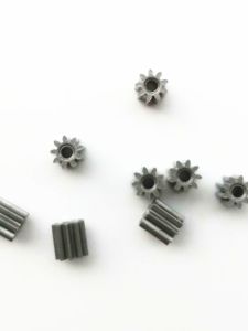Model Airplane Gear 10 Pieces 0.5 Mold 9 Teeth Inner Diameter 2 Loose with 2.00 Shaft Four-Wheel Drive Gear Powder Metallurgy