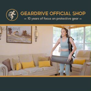 GEARDRIVE Foot And Calf Stretcher For Plantar Fasciitis Premium Physiotherapy Stretching Strap Improves Strength Relief To Heel Spurs Thigh Hip