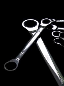 Double Head Ratchet Wrench 6-27mm Chrome Vanadium Steel Reversible Combination Spanner for Auto & DIY Repairs