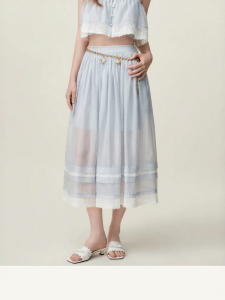 AIVEI | Romantic Forest Summer Vacation Half Skirt
