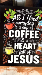 Coffee Wall Decor Rustic Boho Wooden Sign Vintage Kitchen Cafe Quote Frame Coffee Corner Art Shop Hanging Decoration