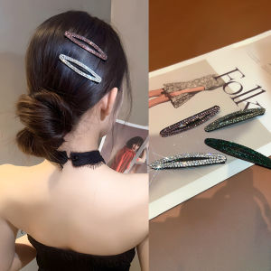 4Pcs/Set Crystal Hairpins for Girls Shining Elegant Rhinestones Hair Clips Fashion Hair Accessories