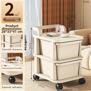 NIFENG | Mobile Drawer Storage Cart Home Use