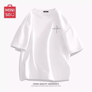Miniso | Heavyweight Cotton Short Sleeve T-Shirt