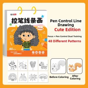 YIRANJIA | Pen Control Drawing Book Sketch Coloring