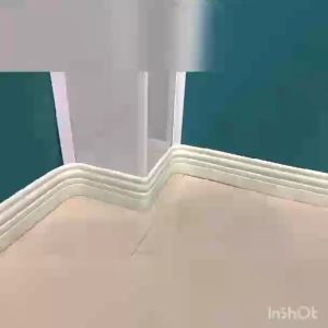 5 Meter x 9.8cm Skirting Wall Border Skirting dinding Skirting Floor Decorative Line Baseboard Flooring Wall Decor