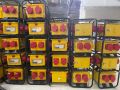 Hộp Nguồn Tủ Điện Thi Công tủ 3Pha  át 63A chống giật 4 ổ 32A 4 chân 4 ổ 32A 5 Chân. 