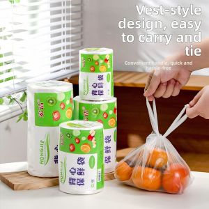 Heavy Duty Food Grade Disposable Point-Break Kitchen and Fruit Freshness Bag