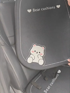 Stitch melody lotso KUROMI Panda hello kitty shin chan CINNAMOROLL universal car seat cushion auto Non slip full set cushion