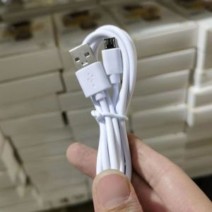 Earphone Accessories Earphone Charging Cable USB Charging Cable Super Fast Charging Cable Suitable for Universal Mobile Phones White Black Data Cable Mobile Phone Charging Cable Earphone Data Cable