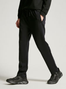 Navy Blue Casual Pants