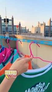 Durable Camping Clothesline: Portable Laundry Storage for Travel & Home Use