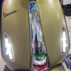 Indicator Sein Running Led Luigy X Series Black Glossy Vespa Sprint Primavera