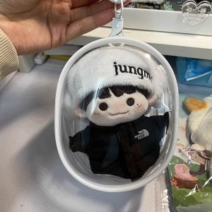 Chiikawa Uzaki Chika Travel Protection Case Plush Toy Bag Gei Xiao Eight Series 10cm PVC Material Cute Style Cotton Doll Bag