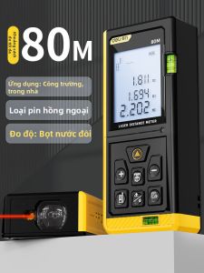 deli | Máy Đo Khoảng Cách Laser Cầm Tay Công Nghiệp Độ Chính Xác Cao
