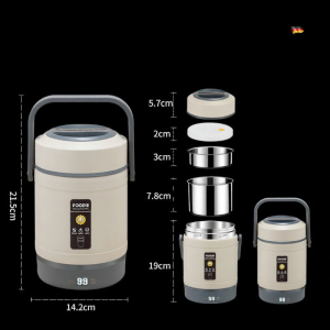 BOMANSI | Hộp Cơm Điện Tiện Lợi Giữ Nhiệt 24 Giờ