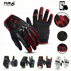 AIR Bomber Gloves Motocross Guantes MX BMX Dirt Bike Off-road Moto Enduro Riding Cycling ATV UTV Luvas For Men Touch Screen