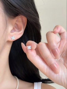 YUCOO | Luxury Earrings Four Leaf Clover Design
