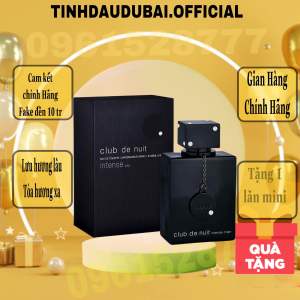 Hàng Công ty [ Tặng 1 Chiết Mini] Nước Hoa Nam Armaf Club De Nuit Intense For Man 105ml EDP Cam Kết Chính Hãng