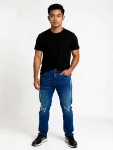 Denim Jeans Pants Ripped Premium Quality