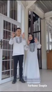 Baju Ramadhan Couple Katun HQ Fit to XL Farhana Couple
