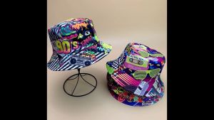 MISCAR สองด้าน หมวกชาวประมงฤดูร้อน Brethable น้ำหนักเบามาก หมวกทรงถัง แฟชั่นสำหรับผู้หญิง พับเก็บได้ หมวกกันแดดกันลม