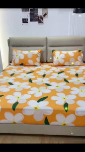 【New Arrival】 3 in 1 Bedsheet Full Garterized Sheet and Pillowcase