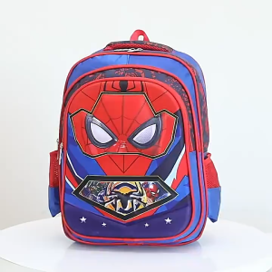 New Spiderman Kindergarten Schoolbag Male Female Baby Cute Cartoon Nylon Children Backpack